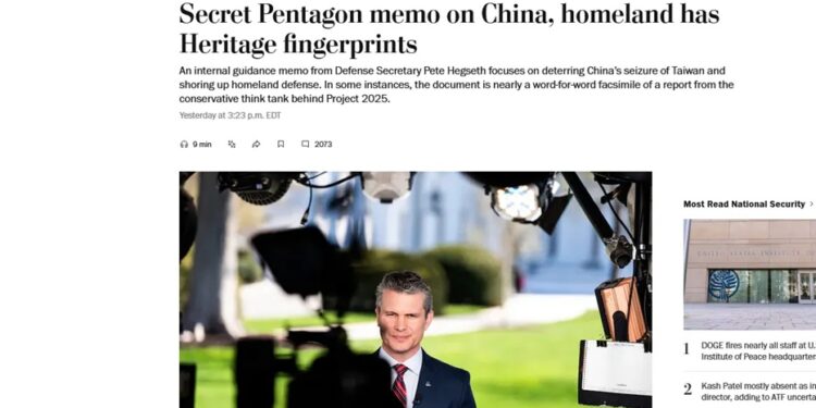 США визначились з «єдиною загрозою» – до журналістів потрапив секретний документ