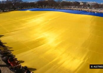 Маск закликав накласти санкції на українських олігархів – через великий український прапор у Вашингтоні