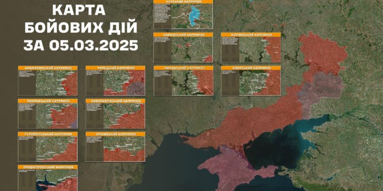 За добу на фронті – 109 боїв, найбільше – на Курщині, – Генштаб (КАРТИ)