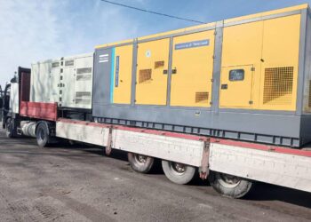 Швейцарія і Нідерланди передали Україні електростанції резервного живлення (ФОТО)