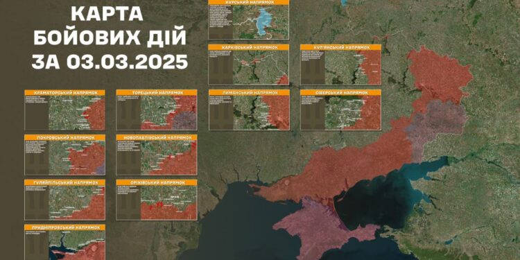 За добу на фронті – 101 бій, затишшя було тільки на одному напрямку, – Генштаб (КАРТИ)