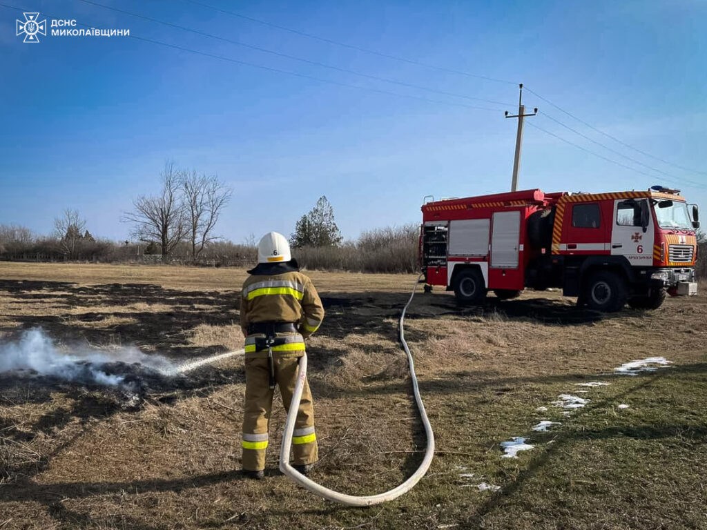 На Миколаївщині за вчора вигоріло понад 18 га відкритих територій (ФОТО) 4