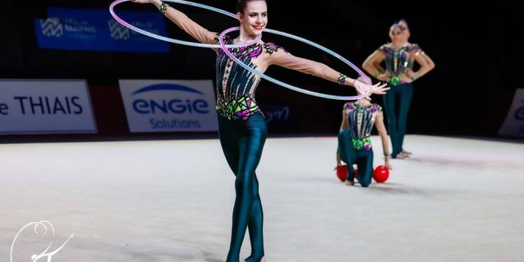Миколаївська спортсменка Валерія Перемета – срібна призерка Гран-Прі з художньої гімнастики у Франції (ФОТО)