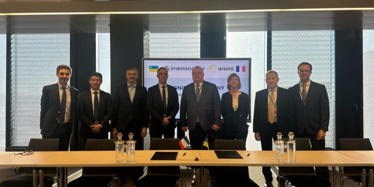 Енергоатом та французька Orano  підписали угоду щодо збагачення урану