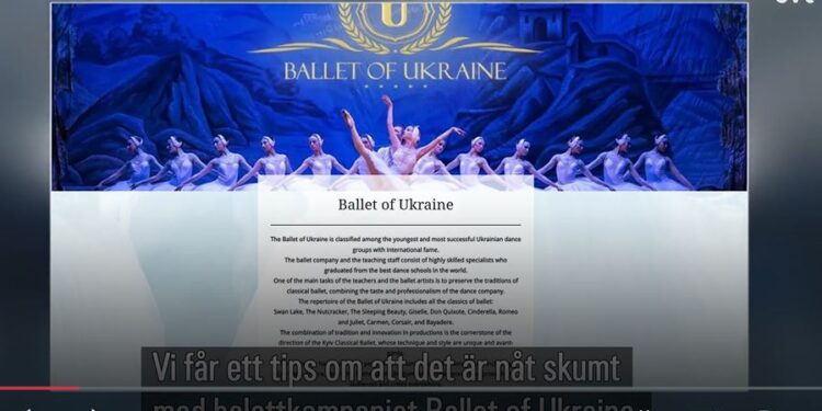 Вкрасти все. У Швеції російська балетна труппа видавала себе за “Балет України”