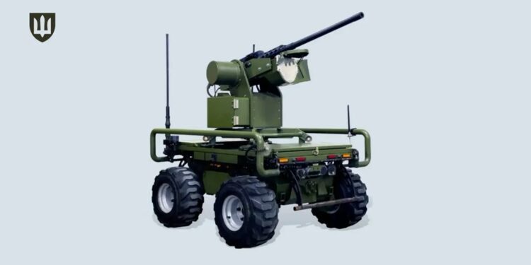 Міноборони допустило до експлуатації нового наземного робота з кулеметом