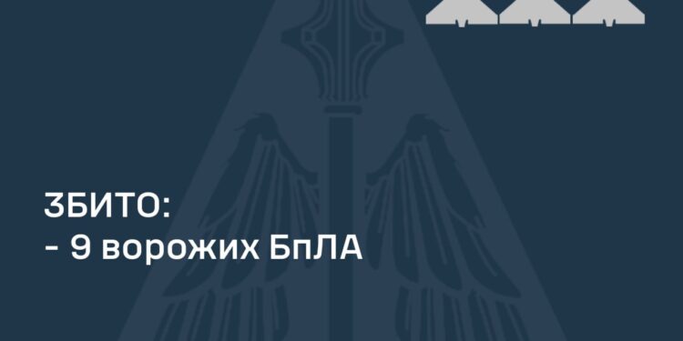 Збито 9 з 46 ворожих БпЛА – що з іншими?