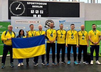 Національна паралімпійська чоловіча збірна команда з голболу — переможниця Кубка Націй (ФОТО)