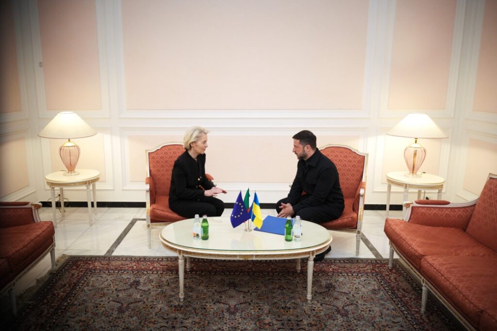 Зеленський обговорив з Мелоні гарантії безпеки, а з фон дер Ляєн - план ReArm Europe та 17-й пакет санкцій 3 Зеленський обговорив з Мелоні гарантії безпеки, а з фон дер Ляєн - план ReArm Europe та 17-й пакет санкцій 2