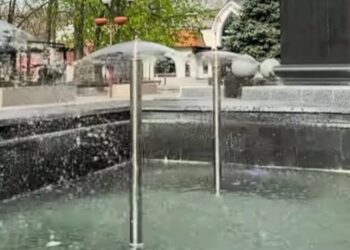 У Миколаєві запустили перший фонтан