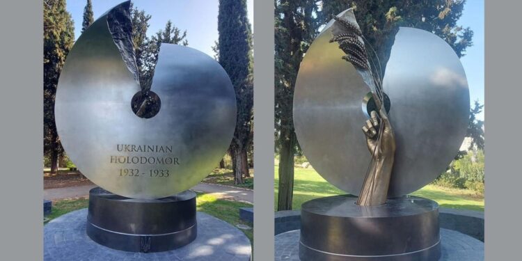 В Єрусалимі відкрили пам’ятник жертвам Голодомору (ФОТО)