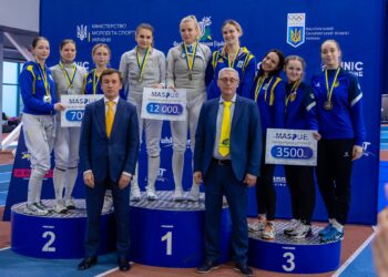 ЧУ 2025 з фехтування: команда рапіристок з Миколаєва – зі «сріблом»