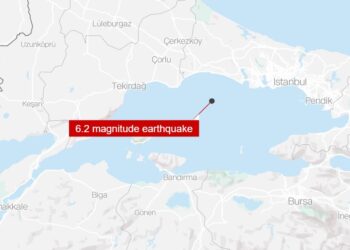 У Стамбулі землетрус 6, 2 бала