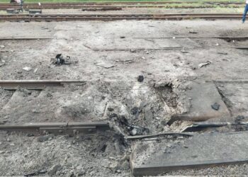 Внаслідок ракетно-дронової атаки поранені 2 залізничника, поїзди йдуть за графіком