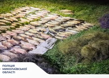 Виловив 125 рибин на понад 200 тис.грн. під час нерестової заборони: на Миколаївщині поліцейські викрили браконьєра