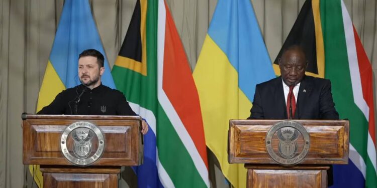 Зеленський пропонує ПАР спільні аграрні проєкти (ВІДЕО)