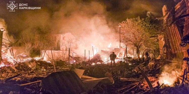 Вночі ворог знову атакував Харків – на зараз 45 постраждалих (ФОТО, ВІДЕО)