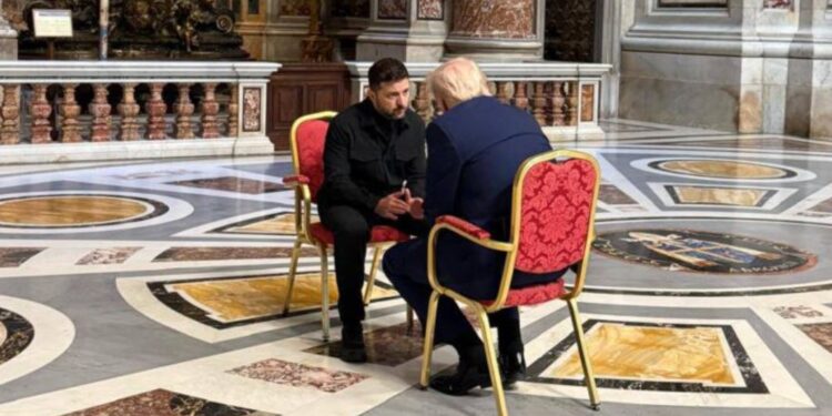 З’явились фото зустрічі Трампа і Зеленського