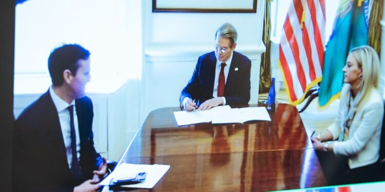 Україна онлайн підписала з США меморандум щодо угоди про корисні копалини – Свириденко (ФОТО)