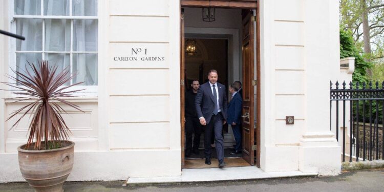 Українська делегація в Лондоні зустрілася із спецпредставником Трампа Келлогом (ФОТО)