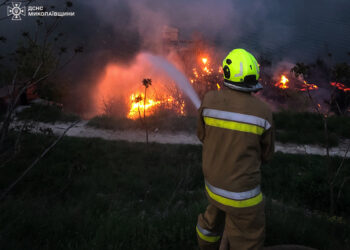 З 9 пожеж на Миколаївщині за добу одна була через ворожі обстріли (ФОТО)