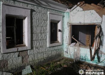 Поліція документує наслідки нічної ворожої атаки на Миколаїв (ФОТО)