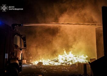 Внаслідок ворожої дронової атаки поранені цивільні у Харкові, Дніпрі і Краматорську (ФОТО, ВІДЕО)