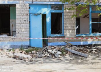 У Широківській громаді на Миколаївщині розпочато демонтаж зруйнованої школи (ФОТО)