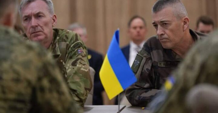 В Київ прибули начальники штабів збройних сил Франції та Британії  (ФОТО)