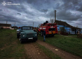 На Миколаївщині вчора горів житловий будинок