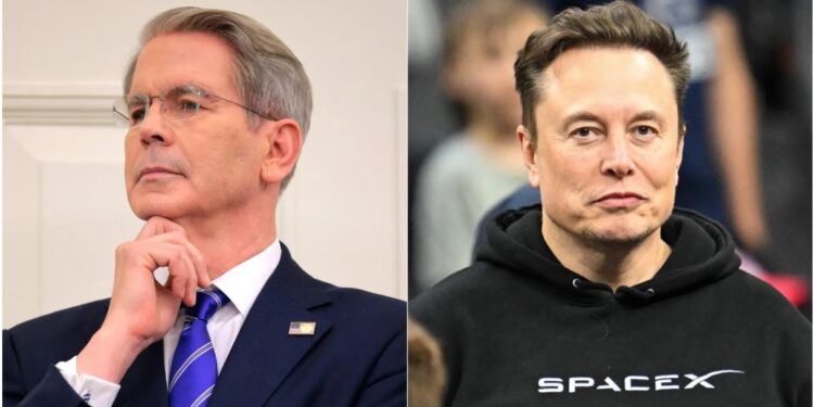 Мат у Білому домі – скандал Маска з Бессентом чули Трамп і Мелоні