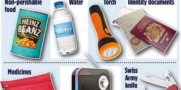 Британцям радять підготувати 72-годинний «набір виживання» через побоювання російських диверсій на енергопроводах