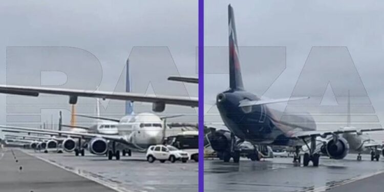 Українські дрони паралізували сьогодні російські аеропорти