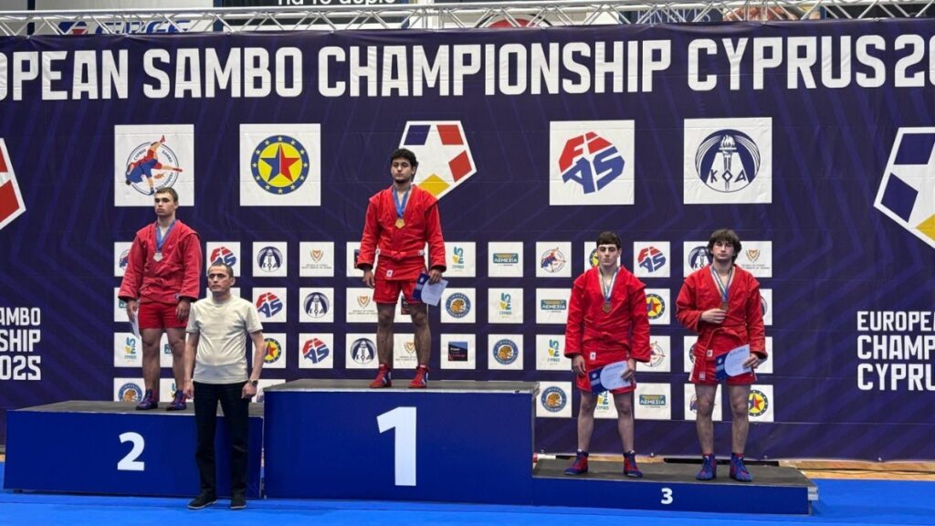 Миколаївський самбіст Дмитро Гончарук - срібний призер чемпіонату Європи 1