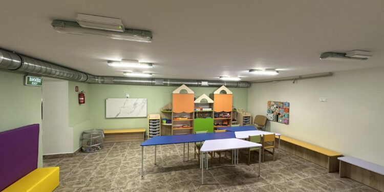 У Миколаєві завершили ремонт ще одного укриття у закладі освіти – в дитсадку (ФОТО)