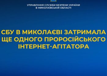 СБУ в Миколаєві затримала ще одного проросійського інтернет-агітатора – виявилось, що він в цьому рецидивіст і вже має судимість