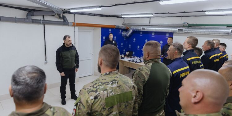 Миколаївські рятувальники – серед відзначених міністром внутрішніх справ Ігорем Клименко (ФОТО)