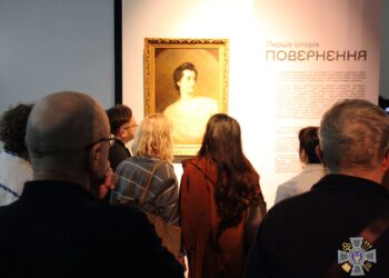 До Національного художнього музею України повернули картину, викрадену під час Другої світової війни (ФОТО)