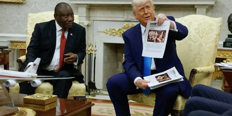 Овальний-2 і тінь Маска. Як Трамп у Білому домі напав на президента ПАР (ФОТО)