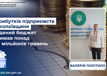З прибутків підприємств Миколаївщини зведений бюджет отримав понад 340 млн грн
