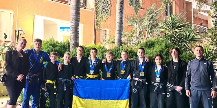 Миколаївські спортсмени здобули 5 нагород дитячого чемпіонату Європи з бразильського джиу-джитсу (ФОТО)