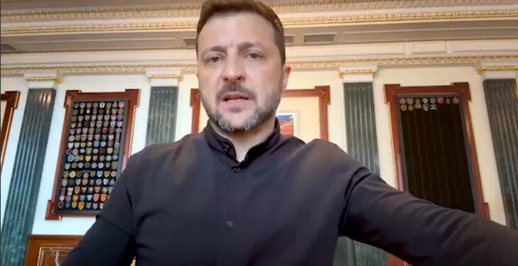 «Має бути взагалі стільки санкційних кроків, скільки потрібно, щоб Росія зацікавилась миром» – звернення Зеленського (ВІДЕО)