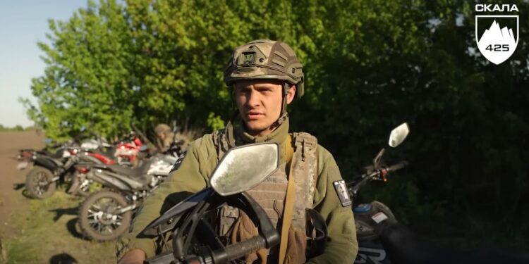 У ЗСУ сформували першу штурмову мотоциклетну роту (ВІДЕО)