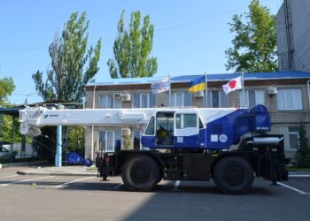«Миколаївводоканал» отримав від JICA новий автокран (ФОТО)