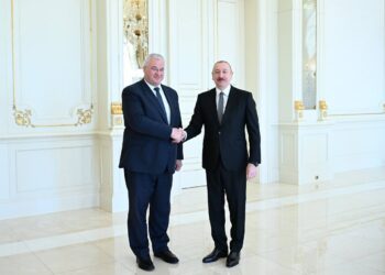Сибіга зустрівся з президентом Азербайджану Алієвим. Про що говорили (ФОТО)