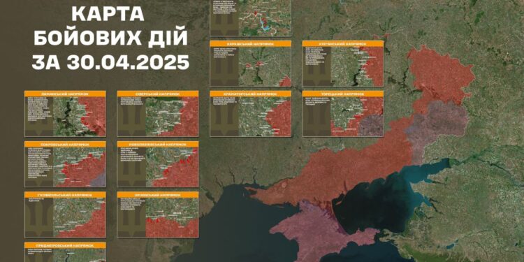 За добу на фронті – 196 боїв, 85 з них – на Покровському напрямку (КАРТИ)