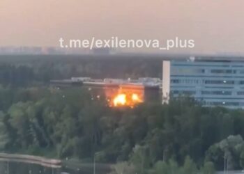 Дрони вночі атакували кілька регіонів РФ, у Підмосков’ї ціллю було виробництво БпЛА (ВІДЕО)