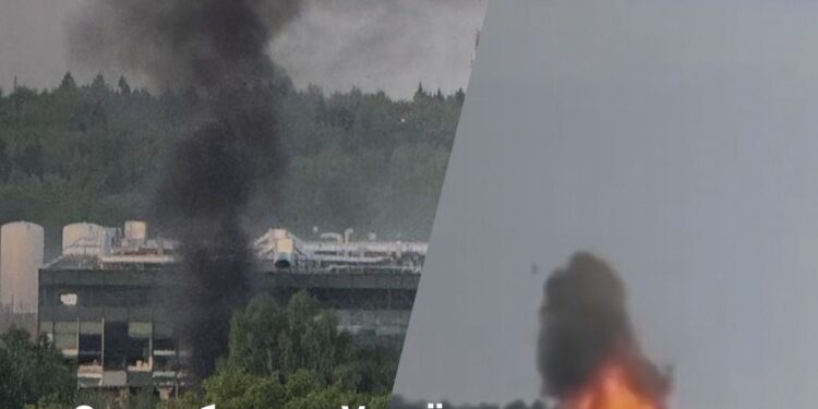 У Підмосков’ї українські дрони уразили важливі об’єкти ВПК російських окупантів – Генштаб ЗСУ