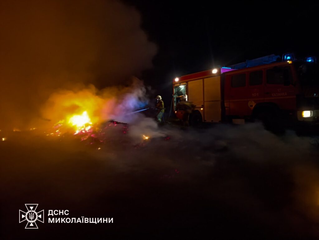На Миколаївщині горять чагарники, сміття, очерет і суха трава 1