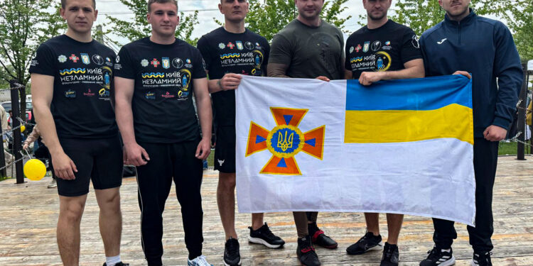 Рятувальники Миколаївщини здобули нагороди змагань «Київ незламний» та чемпіонату України зі стронгмену серед професіоналів (ФОТО)
